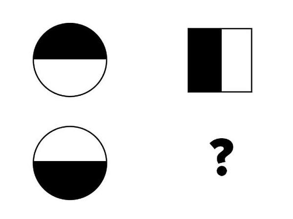3. Soru işareti olan yere hangi şekil gelmeli desek?