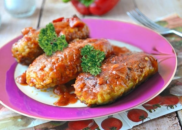 17. Котлеты с капустой и куриным фаршем