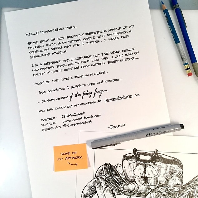 2. Yes, this is indeed handwritten.
