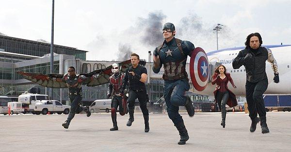 12. Kaptan Amerika: Kahramanların Savaşı / Captain America: Civil War (2016)
