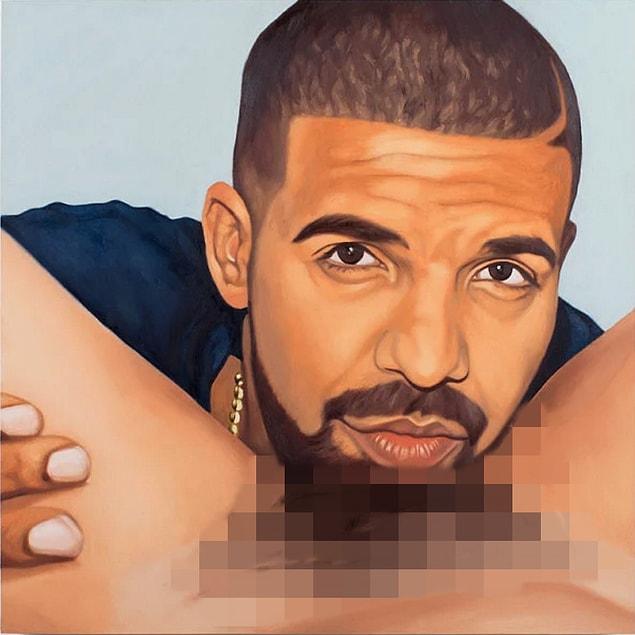 She’s the woman behind A Dream Come True (Celebrity Cunnilingus), a series of verrrrry NSFW paintings featuring a bunch of celebrity men going down on women.