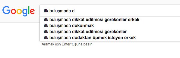 5. İlk buluşmada dikkat edilmesi gereken erkeğe sonraki buluşmalarda da dikkat edilmeli.