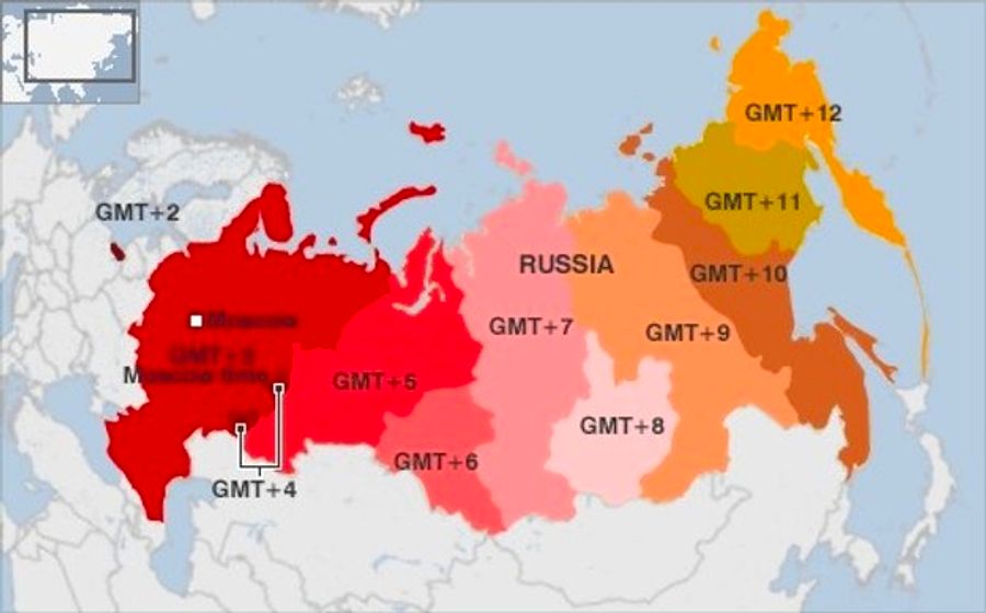 Разница москвы с гринвичем сейчас. Time Zones in Russia.