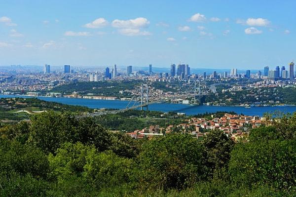 17. İstanbul iki kıtada birden sınırı olan tek şehir..