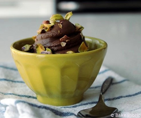 6. Шоколадный мусс из авокадо