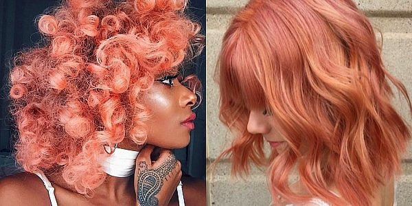 1. Красим волосы в "блоранж"