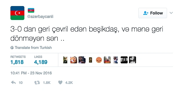 Azerbaycanlı Hesabından Size Azerice'yi Daha da Sevdirecek 19 Yaxşı Tweet