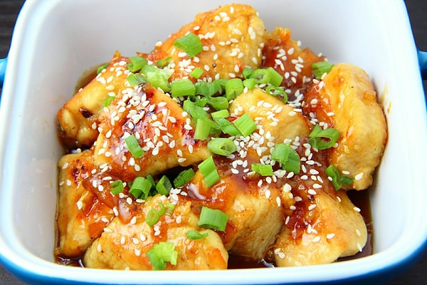 10. Куриная грудка, маринованная в апельсине и имбире