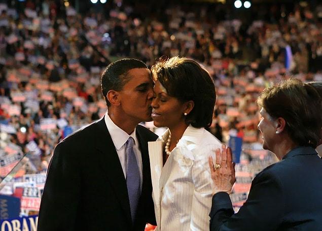 13. The cute couple under the spotlight during the Democratic National Congress in 2004