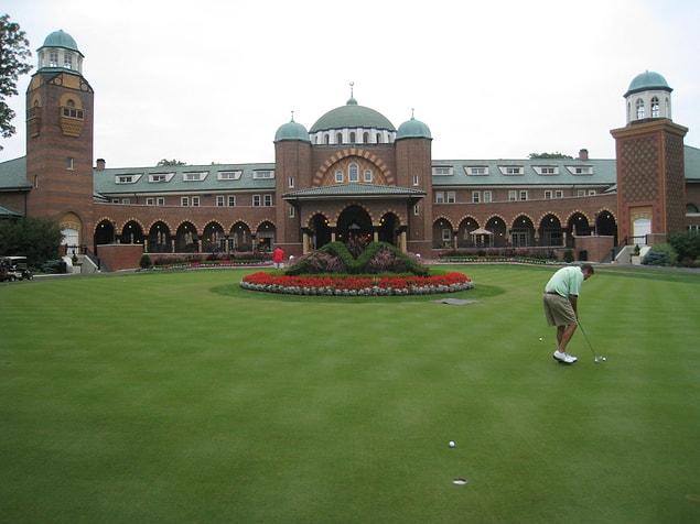 Medinah Country Club is a private country club in Medinah, Illinois, where modern day Shriners, who are mostly middle class men gather for fun, charity, and networking.