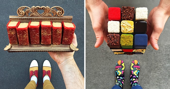 Новый тренд Парижа — яркие пироженки под яркую обувь 🍰👠