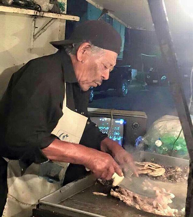 15. Mexican Morgan Freeman Serving You Tacos