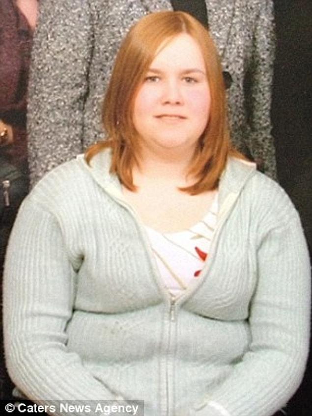 'It was so bad I would come home from school crying and I didn't want to go back. Being overweight took my confidence.'