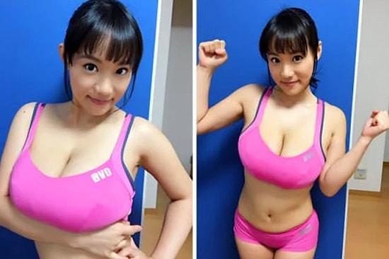 The Japanese Model That Took The Under-boob Challenge To A Whole New Level