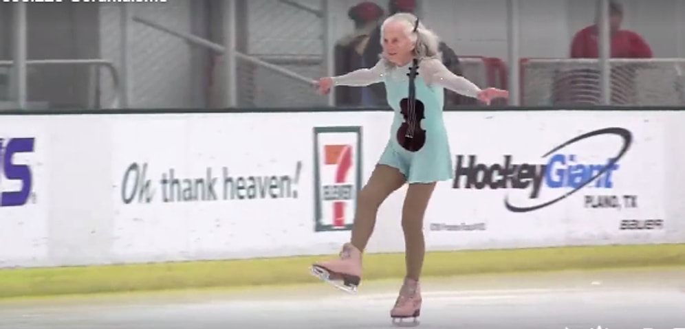 Ей 90! Но несмотря на возраст, она на этом катке ЛУЧШАЯ 👏