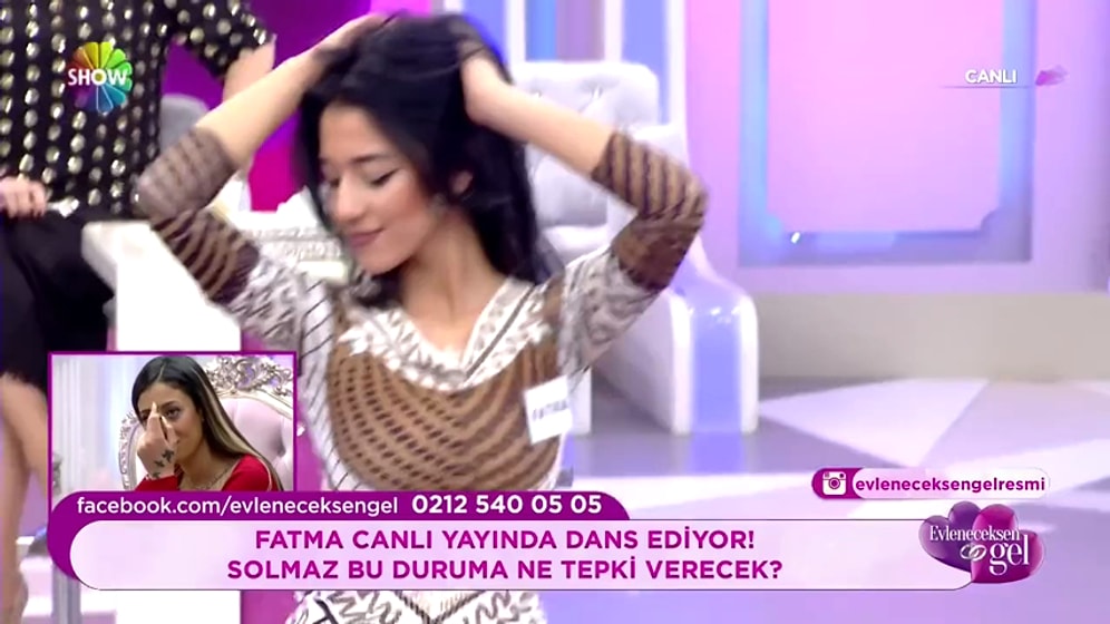 Evleneceksen Gel'de Fatma ve Solmaz'dan Dans Kapışması
