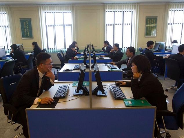 1. The internet exists in North Korea, but almost no one uses it.