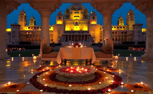 4. Raj Palace Hotel, Джайпур, Индия, – Президентский люкс — $43,000 за ночь.