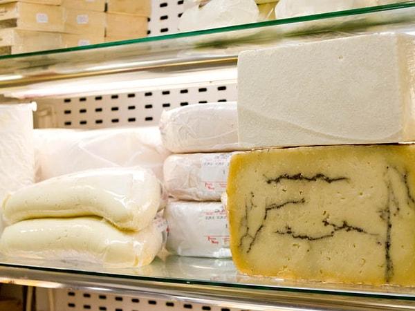 10. Peynirleri mutlaka buzdolabının uygun bölmesinde muhafaza edin.