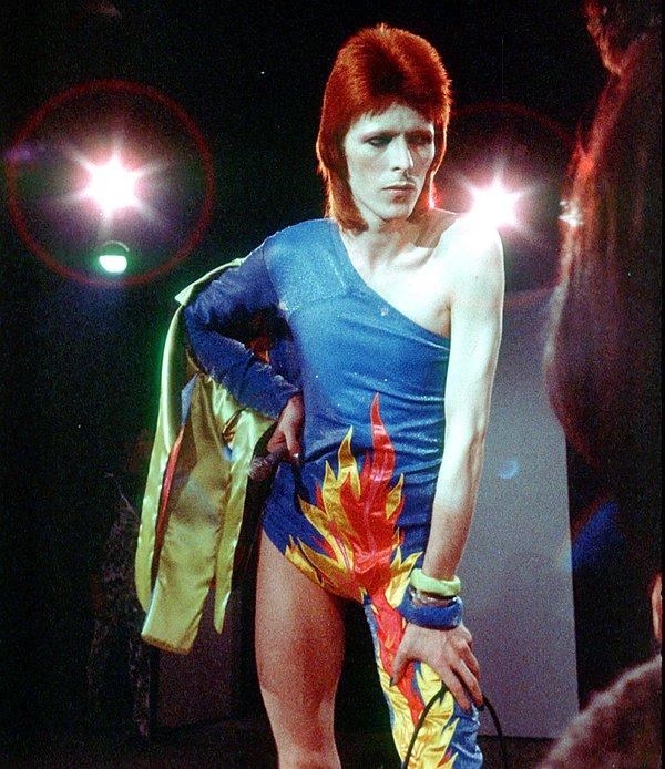 5. David Bowie Ziggy Stardust kılığında. Los Angeles, 1973