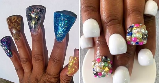 10 сумасшедших девушек, которые явно переборщили с маникюром