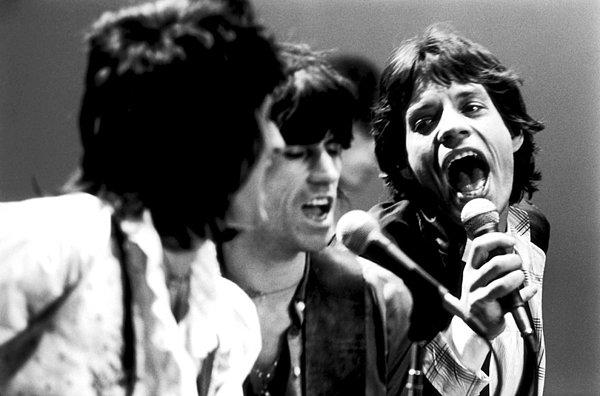 16. Rolling Stones; Ronnie Wood, Keith Richards ve Mick Jagger New York, 1978