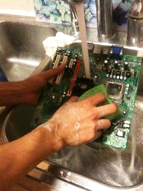 21. "Ну, вы же сказали почистить плату"