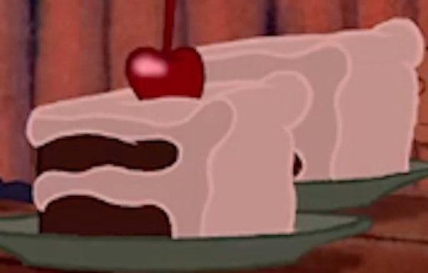 6. Какому мультфильму принадлежит этот вкуснейший десерт?