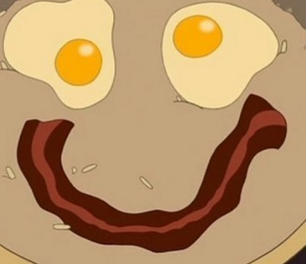 7. Из какого мультфильма это улыбающееся блюдо?