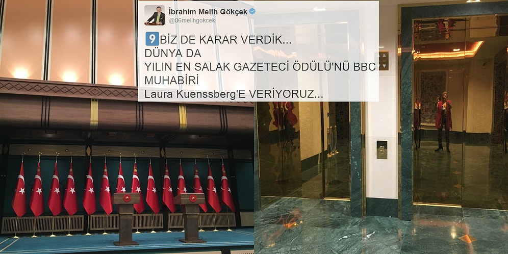 BBC Muhabirinin 'Saray'da Çok Fazla Altın Var' Paylaşımına Sosyal Medya Kayıtsız Kalmadı