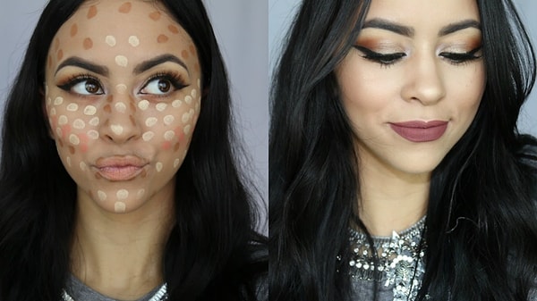 8. Макияж по точкам