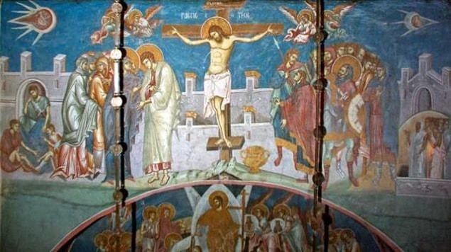 8. The Crucifiction of Christ - Visoki Decani Monestary (1350)