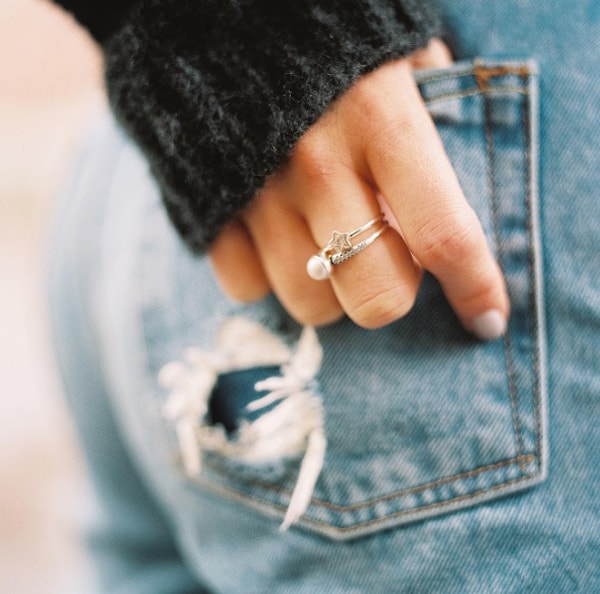 11. Беспроигрышный тандем жемчужины и звезды