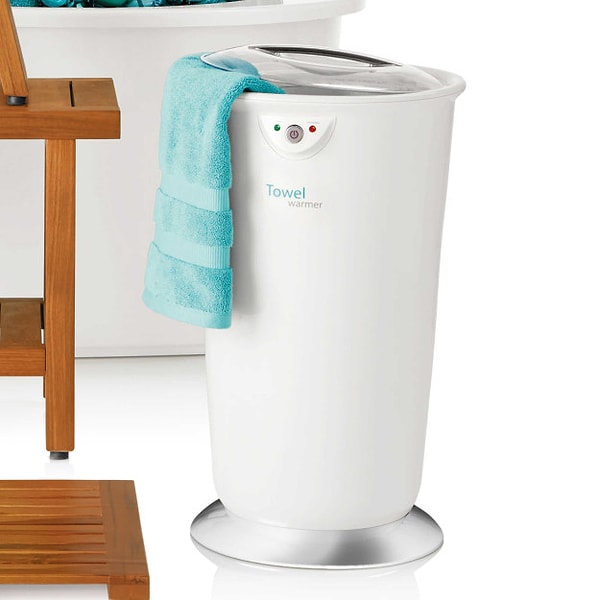 13. Потратьтесь на устройство для нагревания полотенец