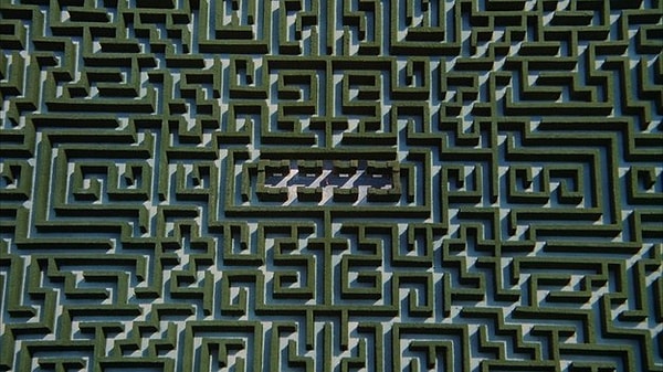 8. Невероятный лабиринт вы скорее всего видели в...?