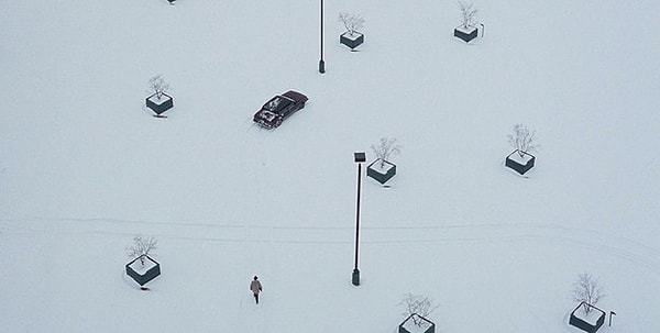 11. Где вы могли видеть эту зимнюю картину?