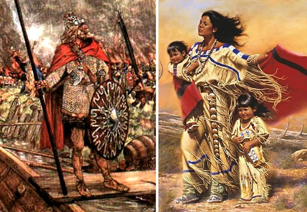 18. Изучение ДНК, которая передается от матери к ребенку, показало, что около 80 исландцев имеют вариацию генов, принадлежащих в основном коренным американцам. Считается, что коренная американка предприняла путешествие в Европу вместе с викингами за 500 лет до того, как Колумб открыл Америку.