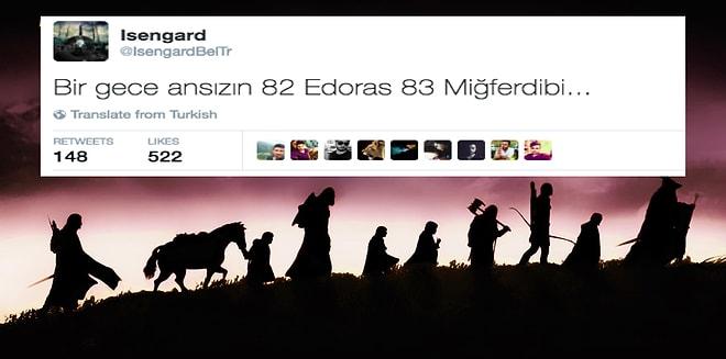 Isengard'dan Yüzüklerin Efendisi Severlerin Orta Dünyalarını Renklendirecek 25 Tweet