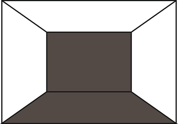 3. Цветные пол и задняя стена