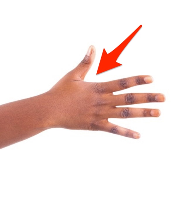 9. Purlicue: the space between your thumb and forefinger.
