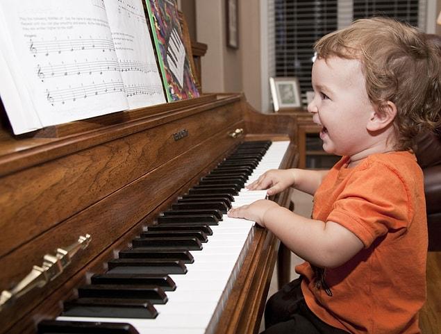 8. Learning to play the piano can help you become more successful at mathematics.