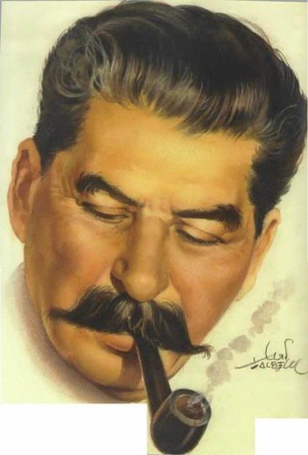 9. Rumor has it that Stalin smoked a pipe to maintain his public image, but normally he used to smoke only cigarettes.