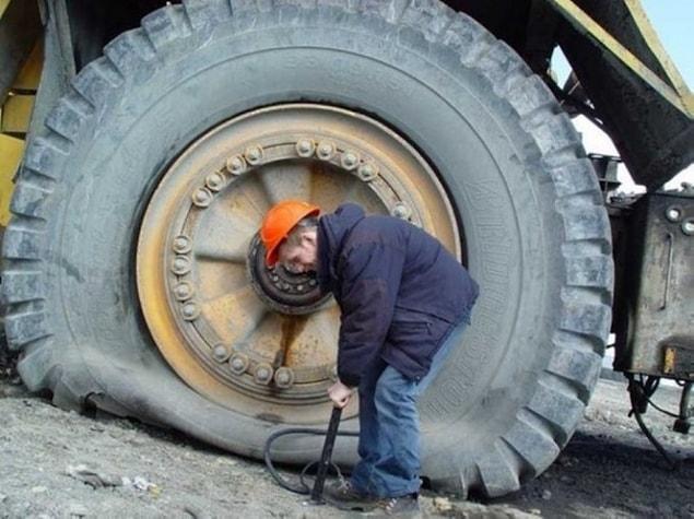 14. Or those who change its tires