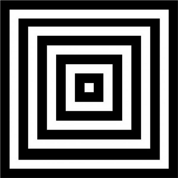 Thorgerson'un temel fikri içiçe dolanan siyah beyaz çizgilerin oluşturduğu sonsuz gidiş veya geliş perspektifiydi.