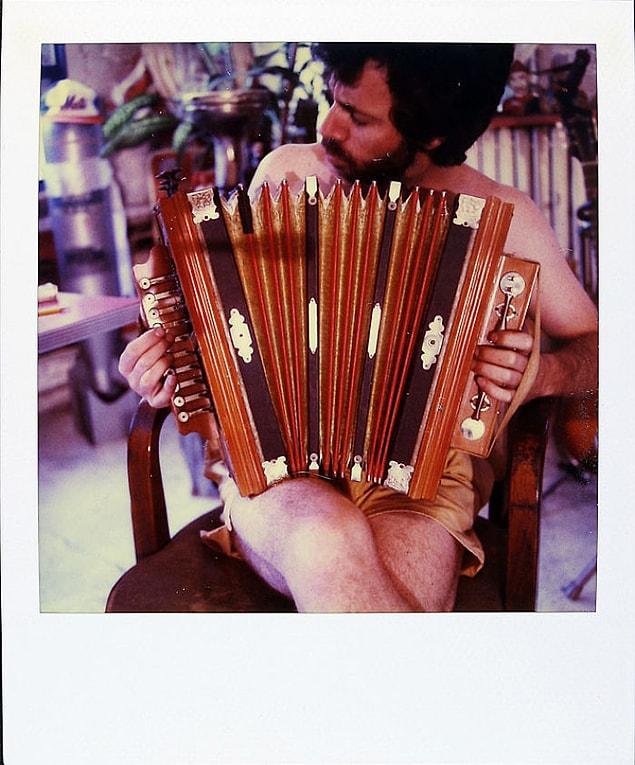 July 2, 1989: As well as his many other talents, Jamie was also an accordion player.