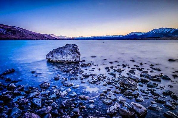 18. Tekapo Gölü, Yeni Zelanda