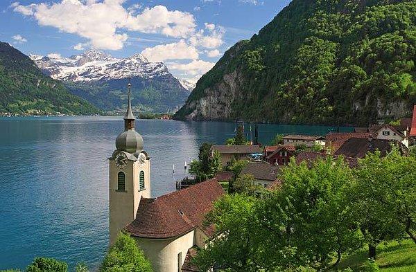 19. Lucerne Gölü, İsviçre