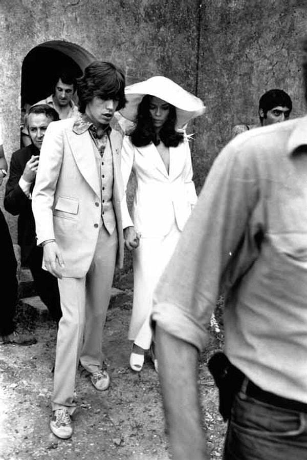6. Mick Jagger ve Bianca Perez-Mora Macias (12 Mayıs 1971)