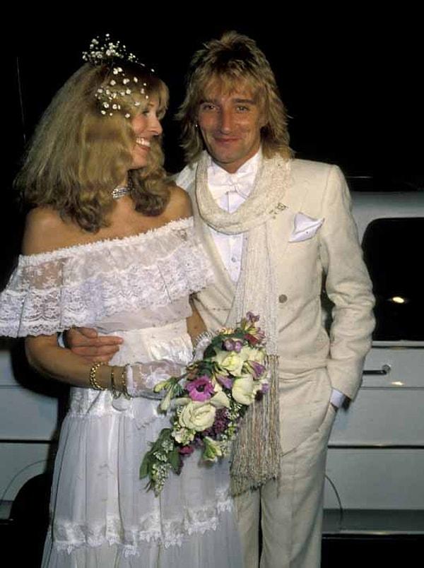 8. Rod Stewart ve Alana Hamilton (6 Nisan 1979)