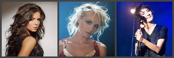 8. Нюша, Полина Гагарина, Земфира